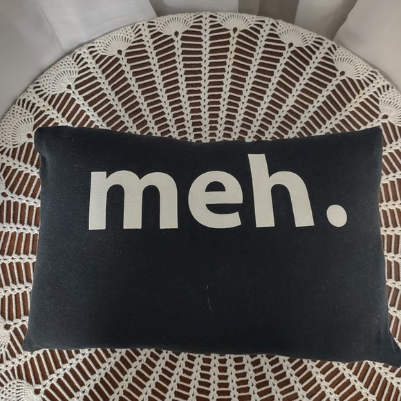 Rag Frog Revival  MEH Throw pillow COVER ONLY size 11"x14" - Picture 1 of 4